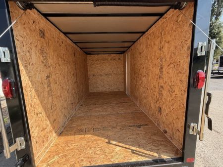 New 2027 Covered Wagon 6x12' Enclosed, Economy Model, 6' Tall