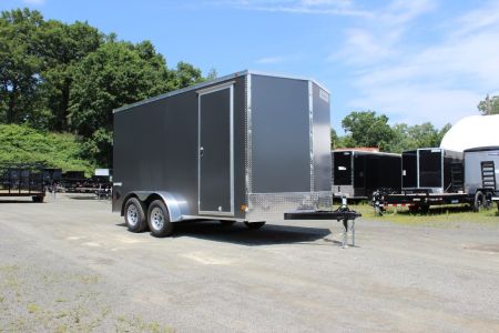 New 2027 Haulmark 7x14 Enclosed Cargo Trailer -7ft Height