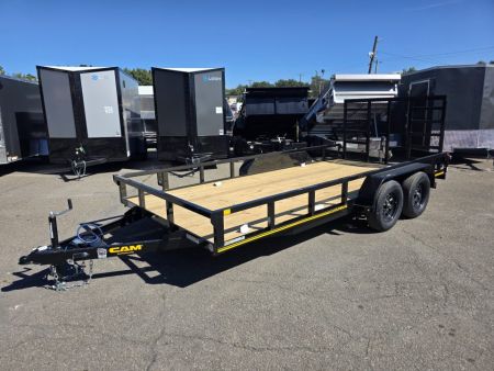 New 2027 Cam Superline 7X16 7K - TUBE TOP Utility Trailer