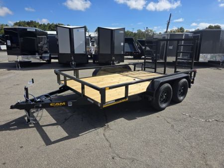 New 2027 Cam Superline 7X12 7K - TUBE TOP Utility Trailer