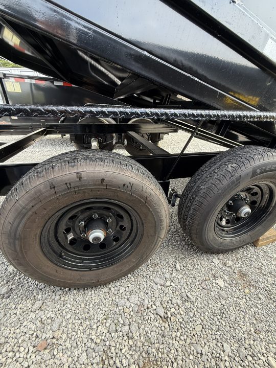 New 2027 Down 2 Earth 6X12 Dump Trailer, Telescopic, 48" Sides, #5200 Axles # 7,118 Payload