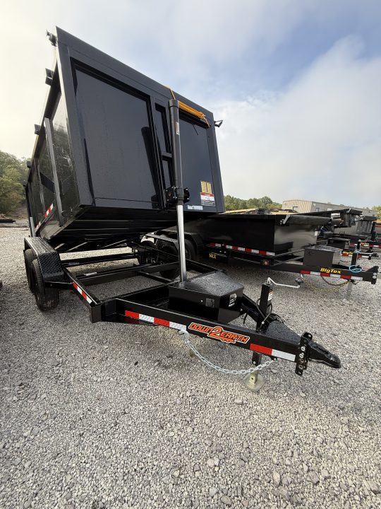 New 2027 Down 2 Earth 6X12 Dump Trailer, Telescopic, 48" Sides, #5200 Axles # 7,118 Payload