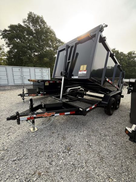 New 2027 Down 2 Earth 6X12 Dump Trailer, Telescopic, 48  Sides, #5200 Axles # 7,118 Payload