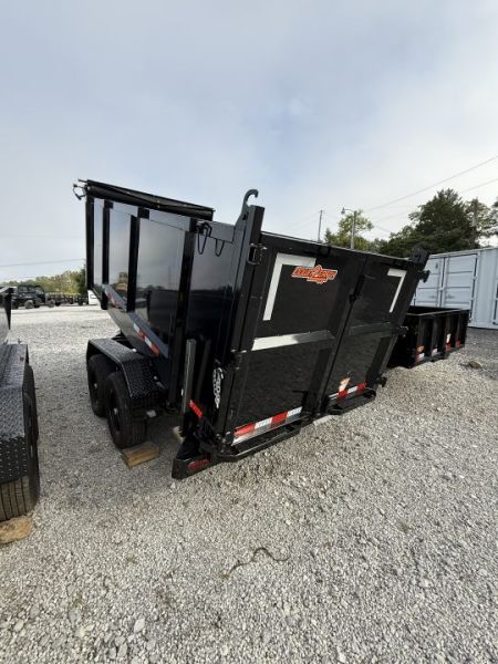 New 2027 Down 2 Earth 6X12 Dump Trailer, Telescopic, 48" Sides, #5200 Axles # 7,118 Payload