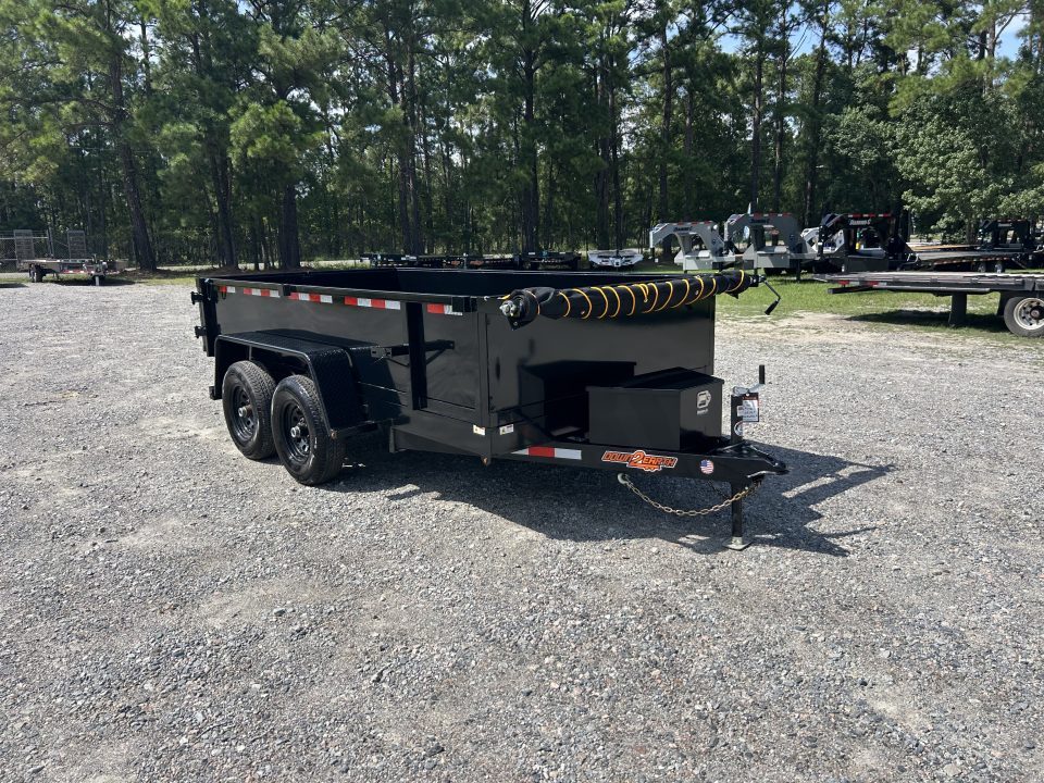 New 2027 Down 2 Earth 6x12E Dump Trailer, Tandem #5200 Axles, #7320 Payload
