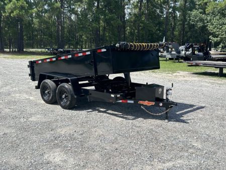 New 2027 Down 2 Earth 6x12E Dump Trailer, Tandem #5200 Axles, #7320 Payload