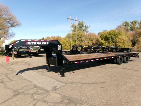 New 2027 PJ Trailers LDQ32D2BSWK-JA01 Flatbed Trailer