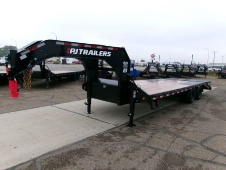 New 2027 PJ Trailers LDQ26C2BSWK Flatbed Trailer