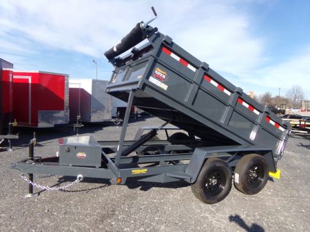 New 2027 Covered Wagon Trailers LD-6X10X2X7 Dump Trailer