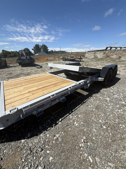 New 2027 Liberty LT16K 22’ Tilt Trailer, 17.5K GVWR, OIL BATH AXLES, FORK HOLDERS, TOOLBOX