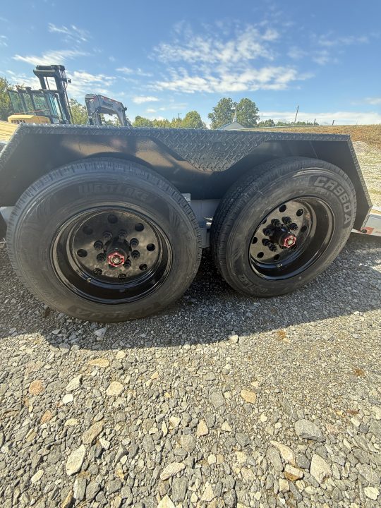 New 2027 Liberty LT16K 22’ Tilt Trailer, 17.5K GVWR, OIL BATH AXLES, FORK HOLDERS, TOOLBOX