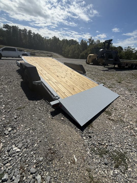 New 2027 Liberty LT16K 22’ Tilt Trailer, 17.5K GVWR, OIL BATH AXLES, FORK HOLDERS, TOOLBOX