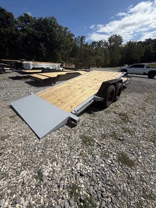 New 2027 Liberty LT16K 22’ Tilt Trailer, 17.5K GVWR, OIL BATH AXLES, FORK HOLDERS, TOOLBOX