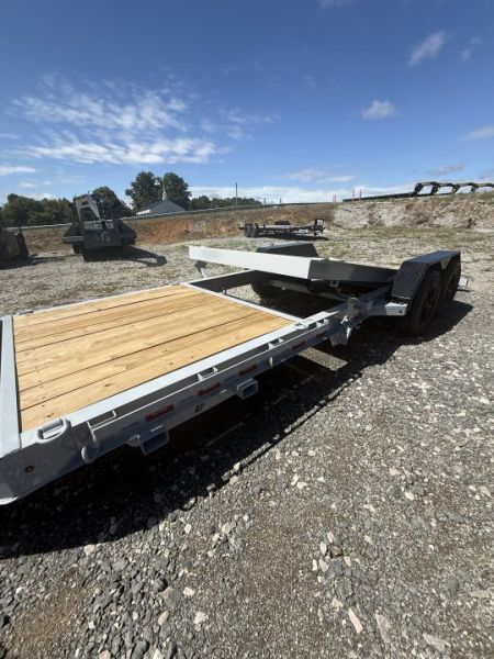 New 2027 Liberty LT16K 22’ Tilt Trailer, 17.5K GVWR, OIL BATH AXLES, FORK HOLDERS, TOOLBOX