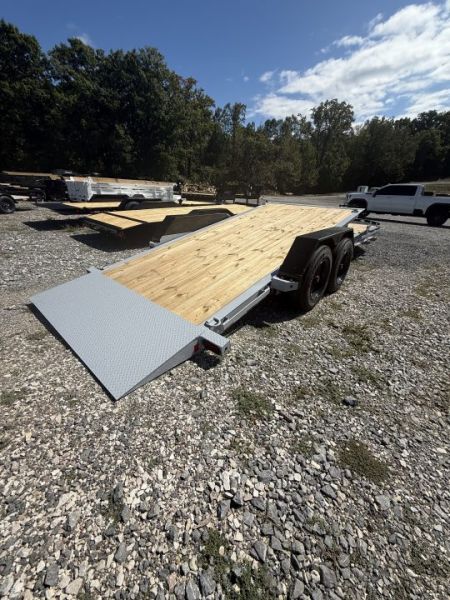 New 2027 Liberty LT16K 22’ Tilt Trailer, 17.5K GVWR, OIL BATH AXLES, FORK HOLDERS, TOOLBOX