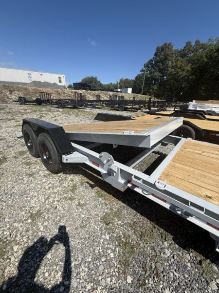 New 2027 Liberty LT16K 22’ Tilt Trailer, 17.5K GVWR, OIL BATH AXLES, FORK HOLDERS, TOOLBOX