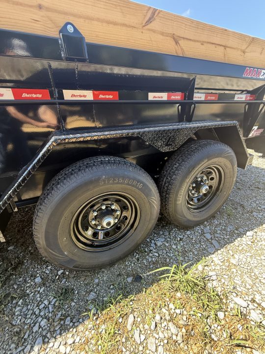 New 2027 Liberty LD14K83B8x14 Dump Trailer, 15.4K GVWR, 7GA FLOOR, RAMPS, TARP, STABILIZER FEET