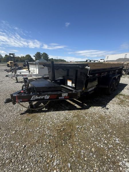 New 2027 Liberty LD14K83B8x14 Dump Trailer, 15.4K GVWR, 7GA FLOOR, RAMPS, TARP, STABILIZER FEET