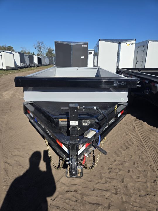 New 2026 Load Trail 83 X 14 ECON DUMP 18IN SIDES GRAY Dump Trailer