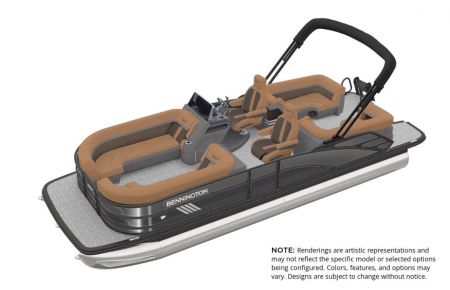 New 2027 Bennington 22' MFB Tri-toon Boat