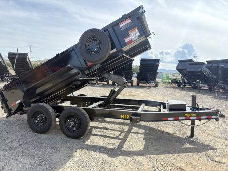 New 2027 Big Tex Trailers 14LP-14 7'x14'x2' 14k GVWR Dump Trailer