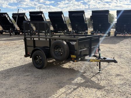 New 2027 Big Tex Trailers 30SV-8 5'x8'x2' Utility Trailer