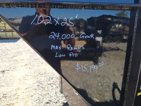 New 2027 Load Trail 102x25' Low Pro Gooseneck Trailer