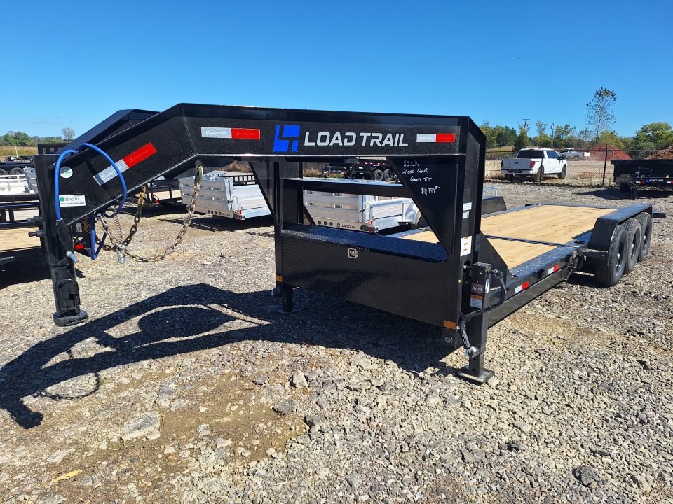 New 2027 Load Trail 83x24 Triple Axle Gravity Tilt Gooseneck Bodies
