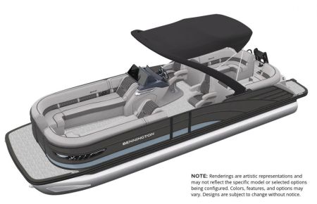 New 2027 Bennington 23' RFBA Tri-toon Boat