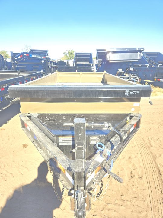 New 2026 Load Trail 83 X 14 ECON DUMP 18IN SIDES GRAY Dump Trailer