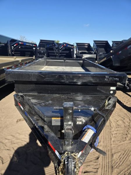 New 2026 Load Trail 83 X 14 ECON DUMP 18IN SIDES GRAY Dump Trailer