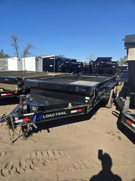 New 2026 Load Trail 83 X 14 ECON DUMP 18IN SIDES GRAY Dump Trailer