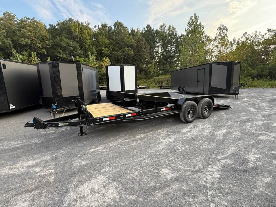New 2026 Oak Ridge 83x22 14k Car Hauler Tilt Trailer