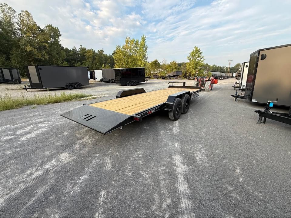 New 2026 Oak Ridge 83x22 14k Car Hauler Tilt Trailer
