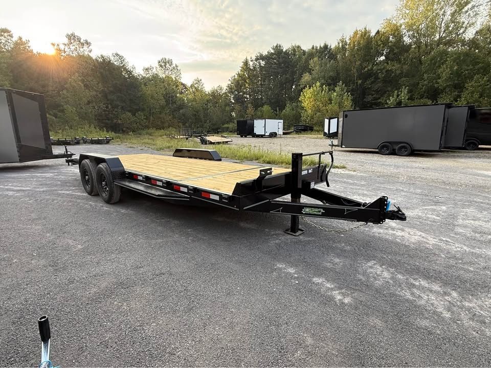 New 2026 Oak Ridge 83x22 14k Car Hauler Tilt Trailer