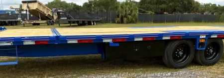 New 2027 Diamond C DET208 DECK OVER POWER TILT TRAILER, HYDRO JACK , WIRELESS REMOTE, SOLAR CHARGER