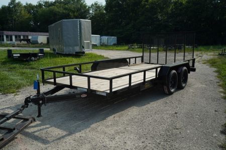 New 2027 MEB 77 x18 Utility Trailer w/Ramp Gate