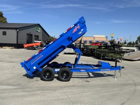 New NEW 2027 Horizon 12’x77”X24” HZ6 Dump Trailer 2-5200 lb axles = 10K