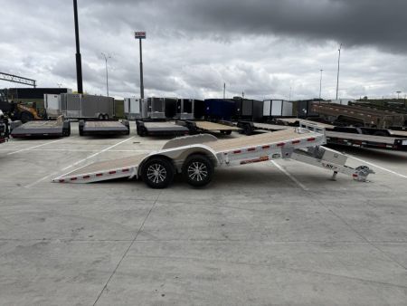 New 2026 H&H Trailers H-EXLA20-100 Flatbed Trailer