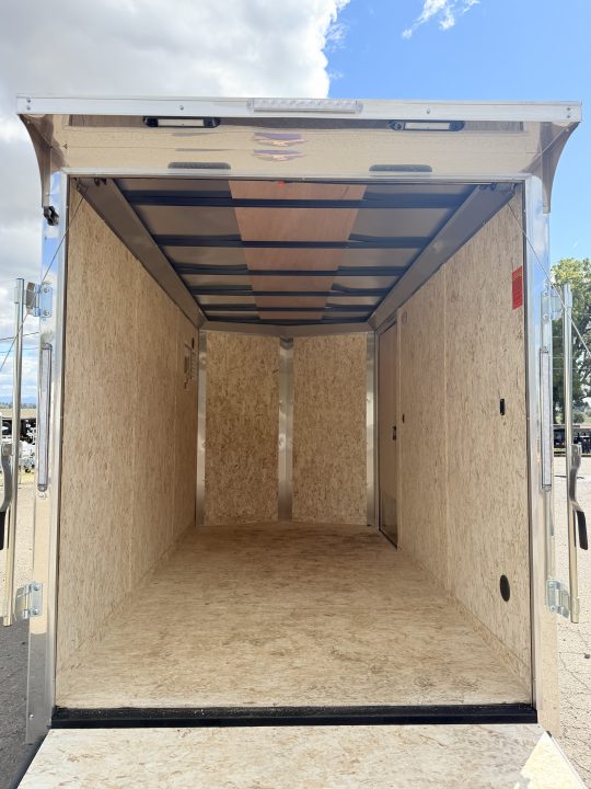 New 2027 Compass 6x12 DLX FLAT TOP Cargo / Enclosed Trailer
