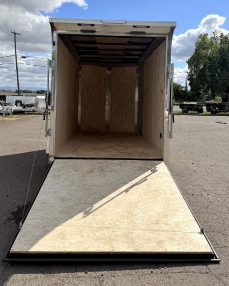 New 2027 Compass 6x12 DLX FLAT TOP Cargo / Enclosed Trailer