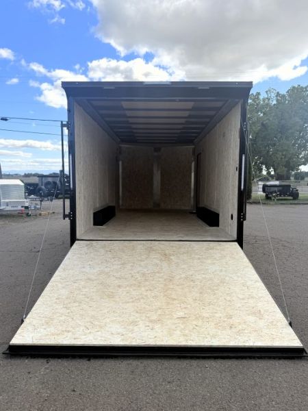 New 2027 Compass 8.5x18- 10k Composite Charcoal Cargo / Enclosed Trailer