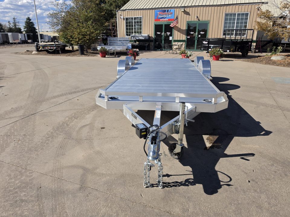 New 2027 Aluma 8220H-TA-EL-R-RTD Flatbed Trailer