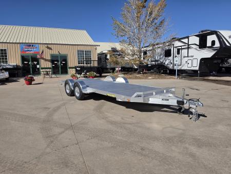 New 2027 Aluma 8220H-TA-EL-R-RTD Flatbed Trailer