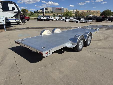 New 2027 Aluma 8220H-TA-EL-R-RTD Flatbed Trailer