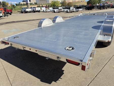 New 2027 Aluma 8220H-TA-EL-R-RTD Flatbed Trailer