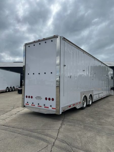 Used 1998 Featherlite Trailers 814700 Car Trailer 53FT