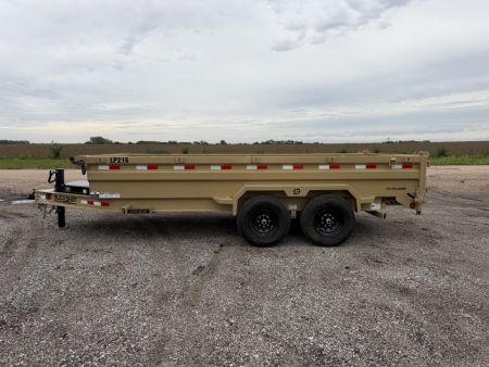 New 2027 Buckshot MFG LP216 Dump Trailer