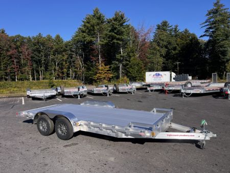 New 2027 High Country 7X18 Car Hauler / Full Aluminum /Aluminum Deck - 9990GVW