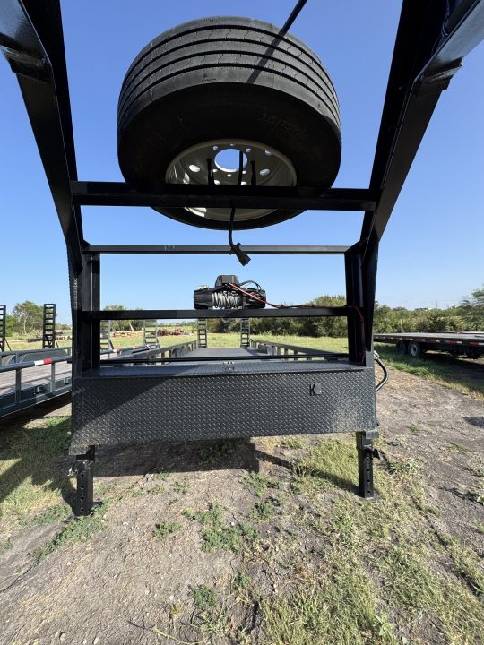 Used 2022 Texas Pride Trailers EQ72416KGN-0142 Flatbed Trailer